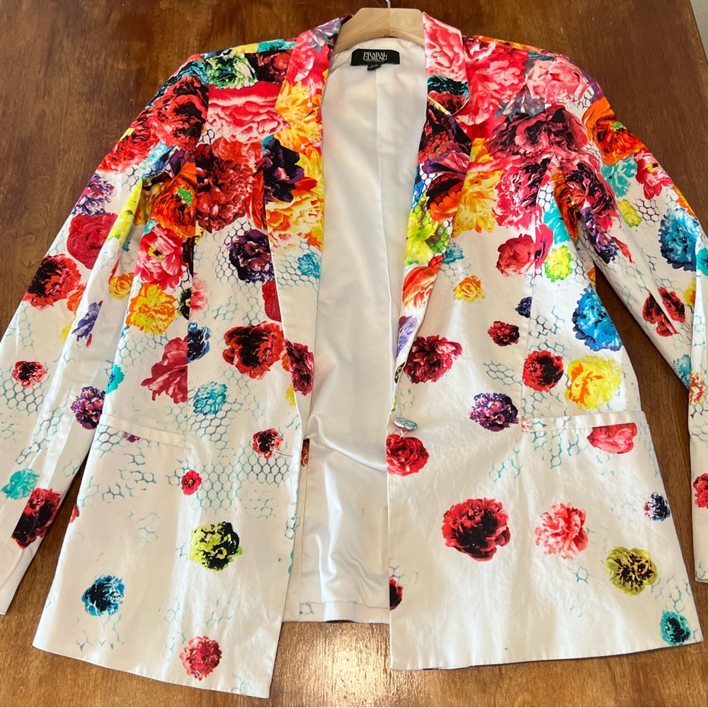 Prabal Gurung for Target Floral Print Blazer